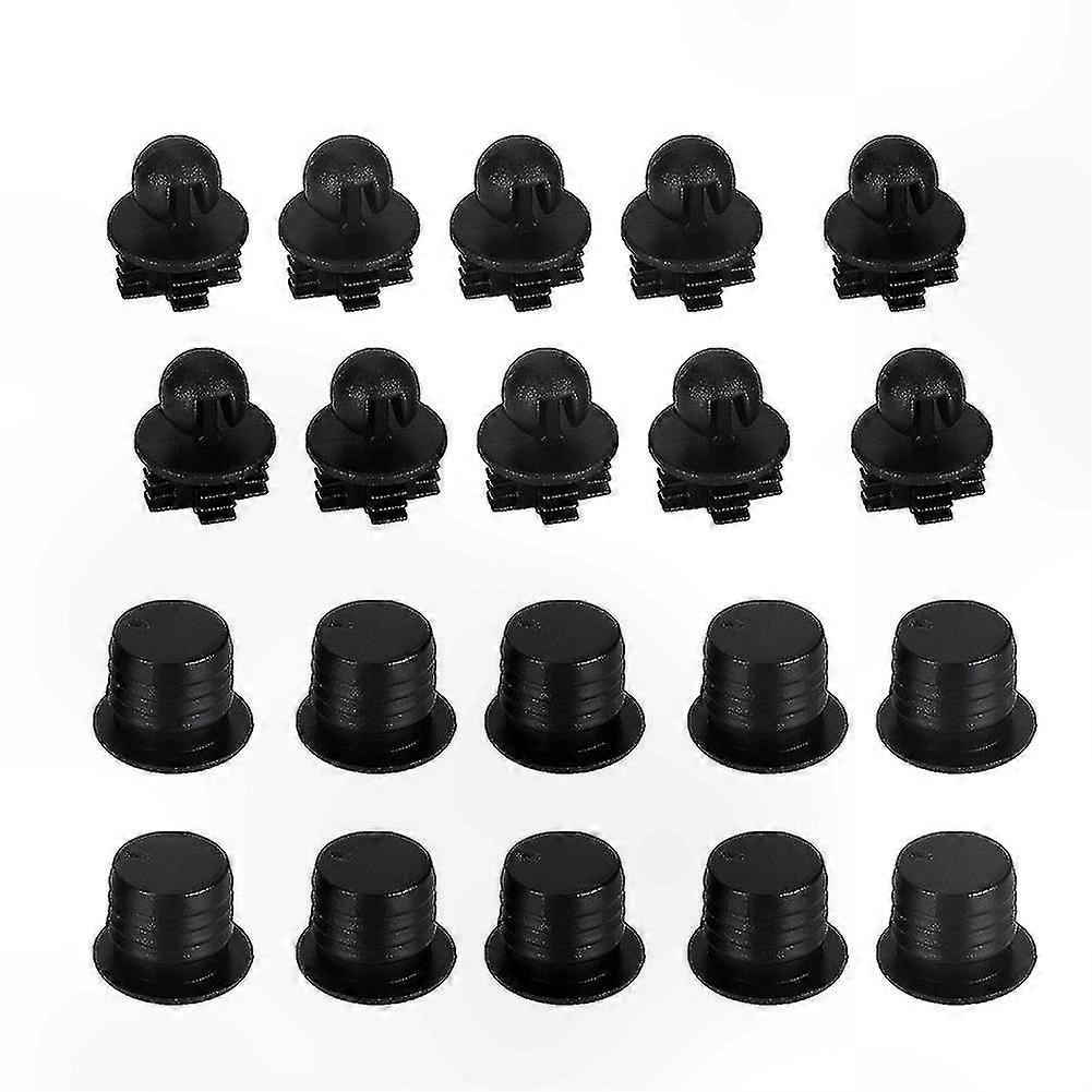 Snap-On Speaker Grille Covers with Fasteners for Cabinet Mounting