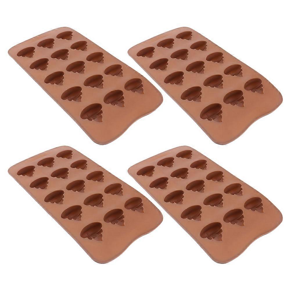 Funny Poop Shaped Silicone Molds For DIY Baking Parties - 12 Pcs Easy Release Kitchen Utensil For Candy And Chocolate