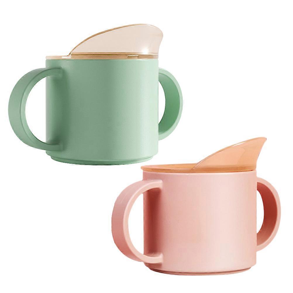 Toddler Drinking Cups Baby Cup for Baby Use 2Pcs Assorted Color Sippy Cups