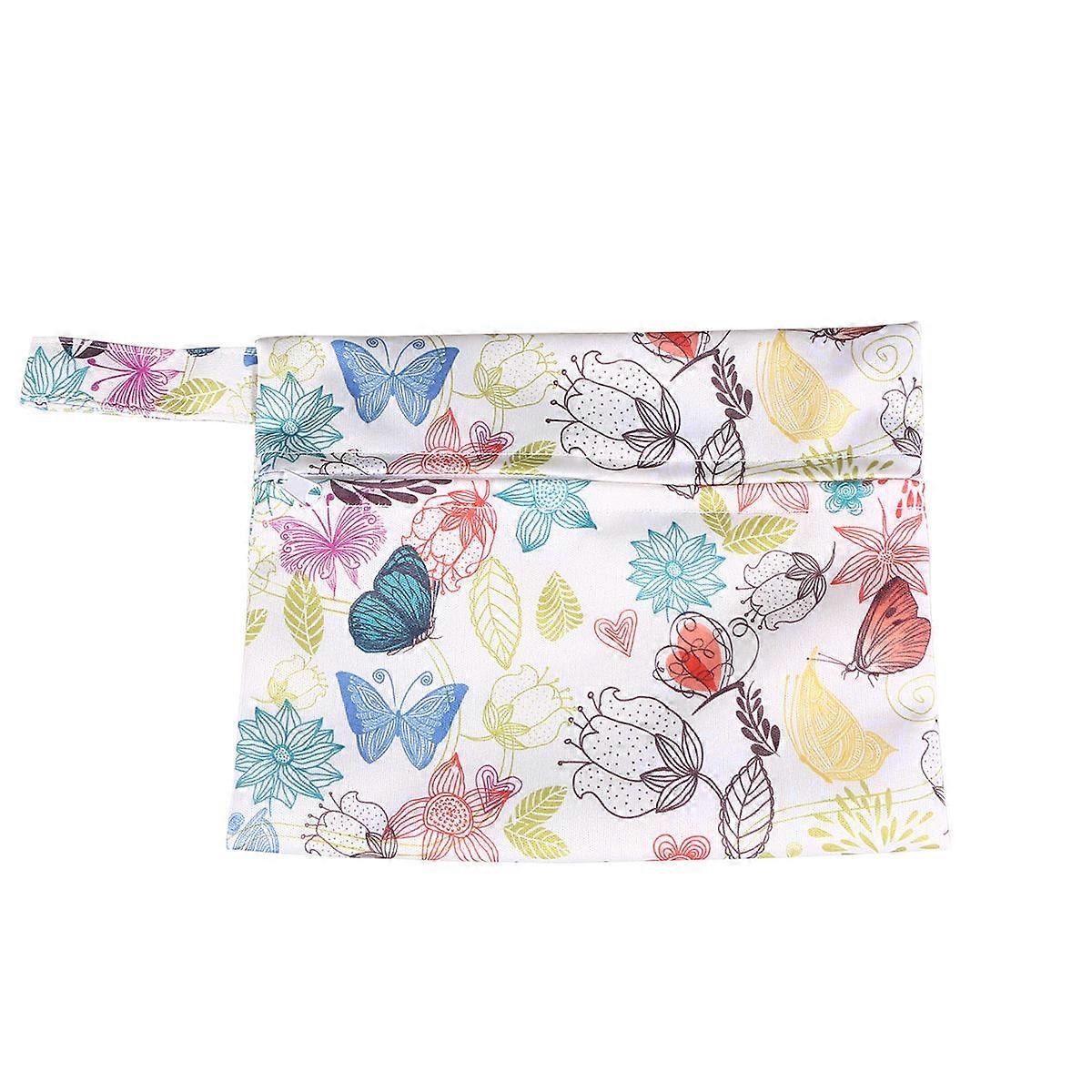 Outdoor Diaper Pouch Storage Bag for Walking 2Pcs Lightweight Design