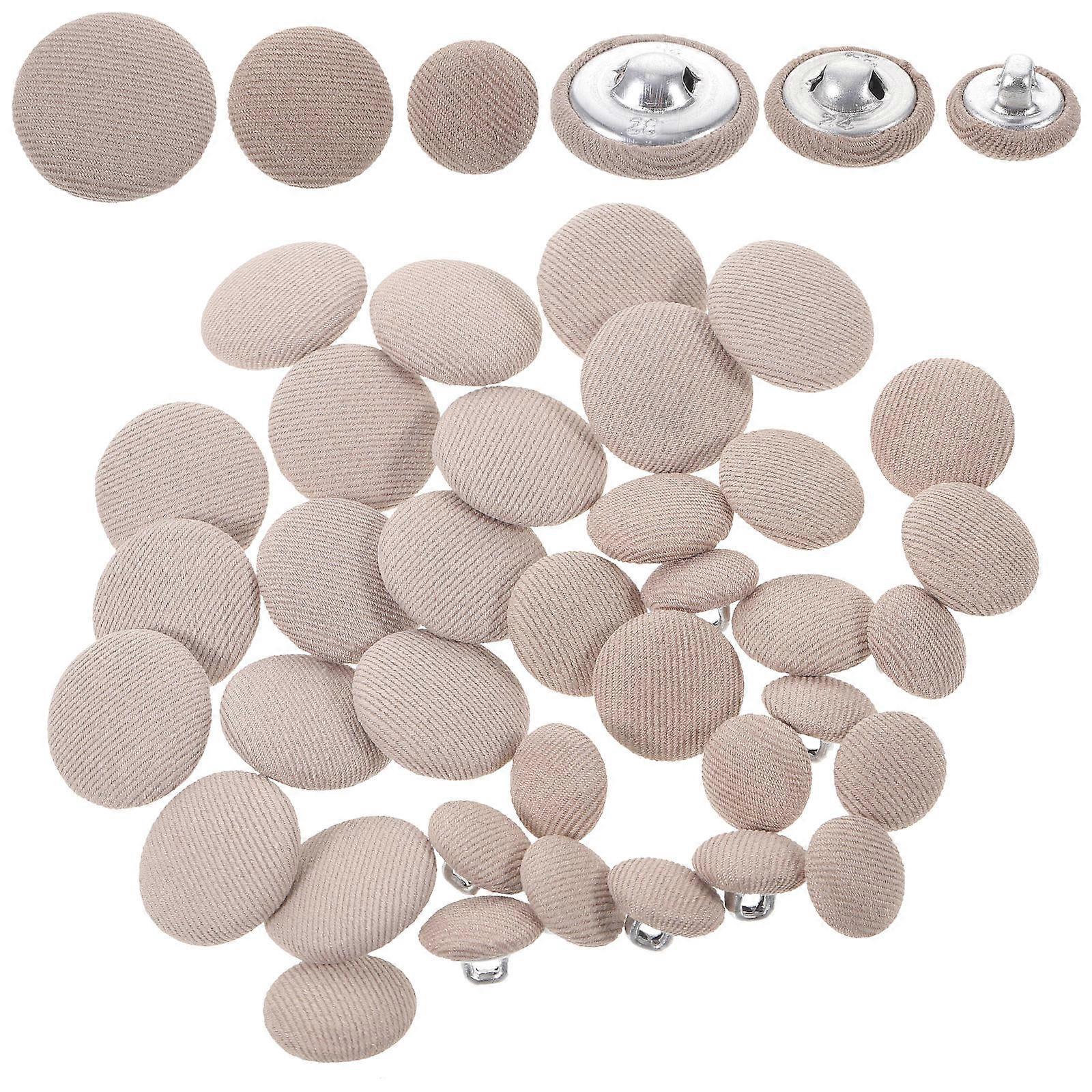 Vintage Round Sewing Button Collection 60Pcs Ideal For DIY Projects And Home Decor