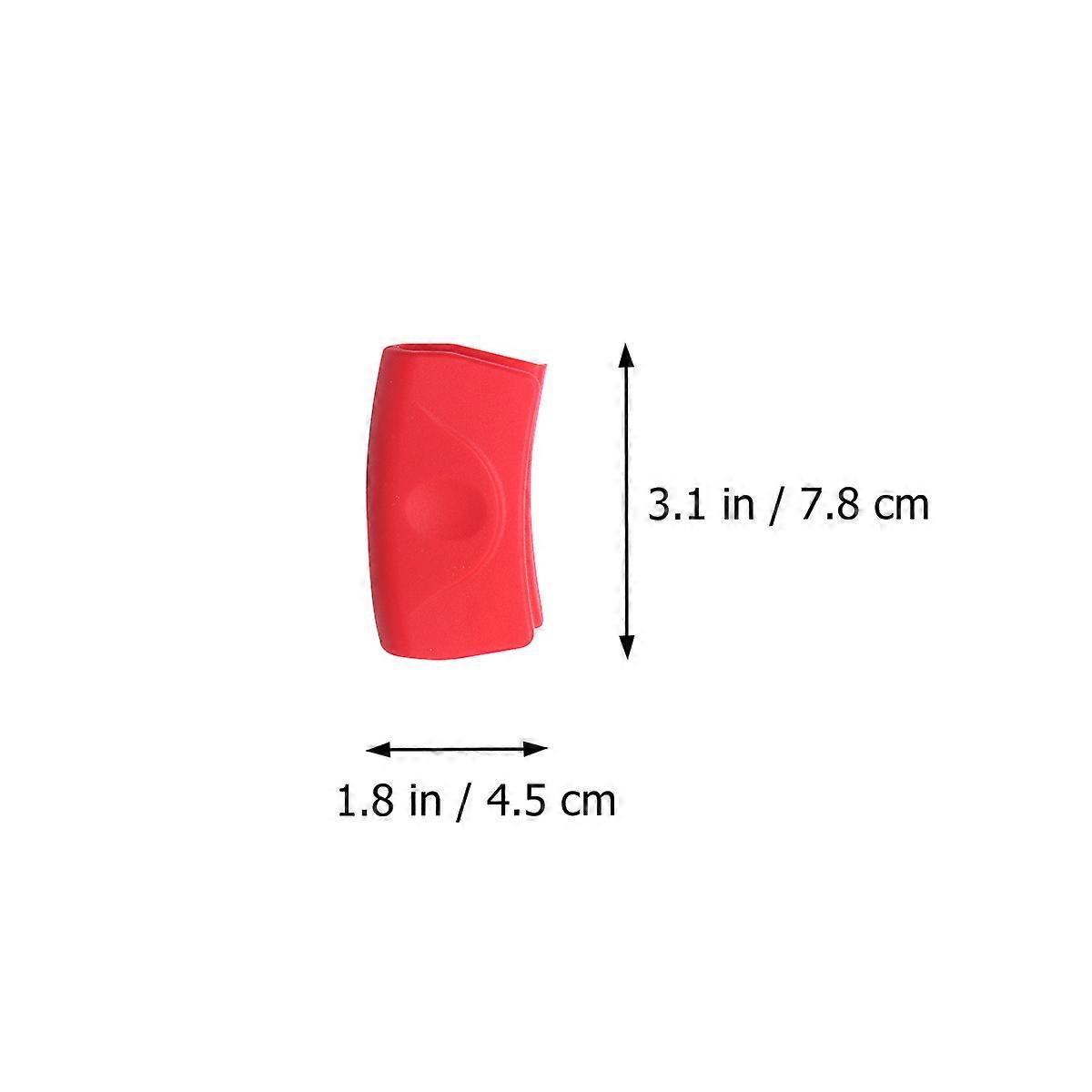 Insulation Silicone Pot Gripper Handle 4Pcs For Safe Handling Of Hot Items In Yellow