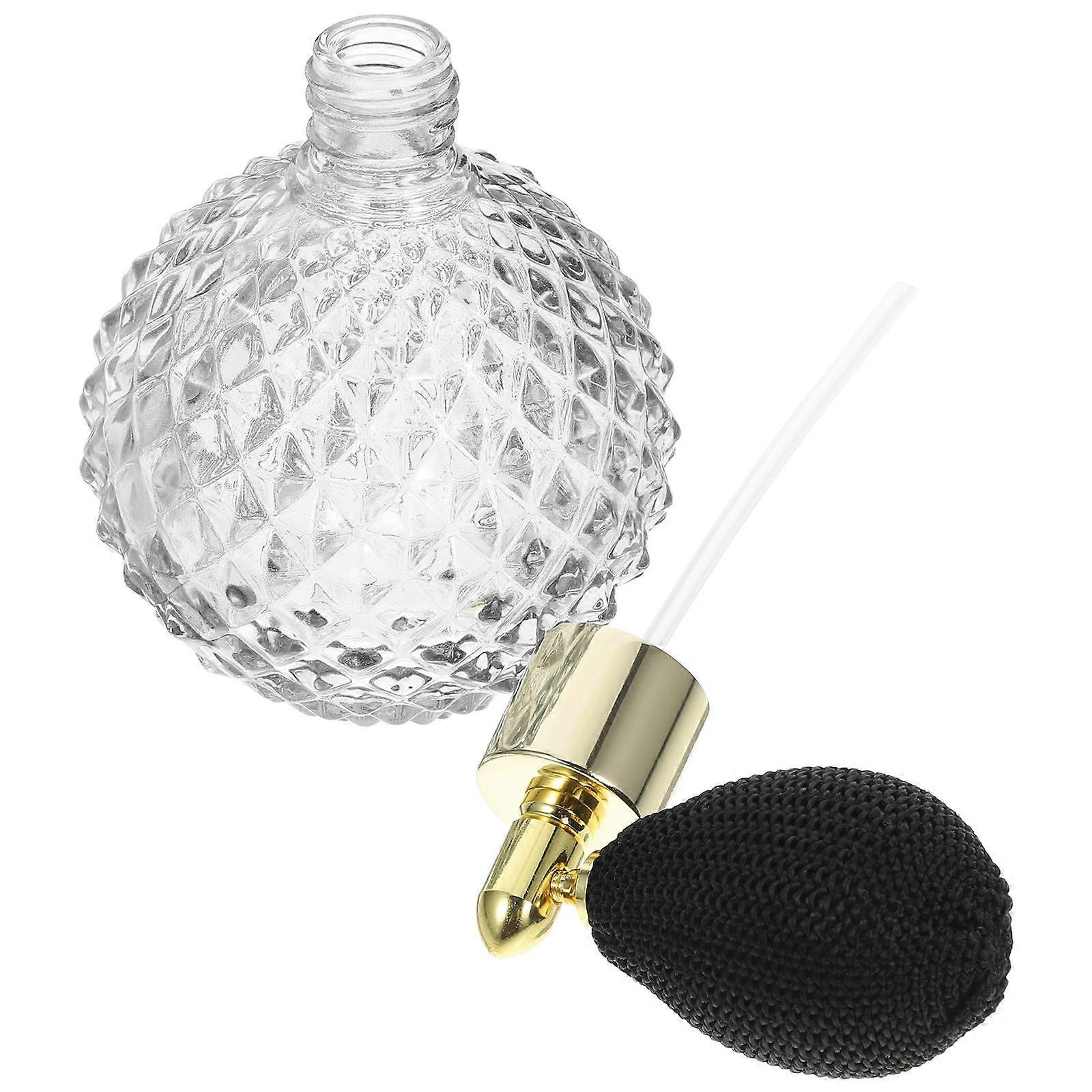 Gasbag Bottle Perfume Spray Bottles for Storage Use Grey Glass