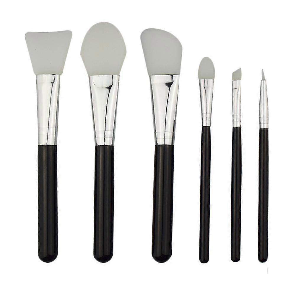 Portable Makeup Brush 2Sets for Makeup Use Black Brush Kit