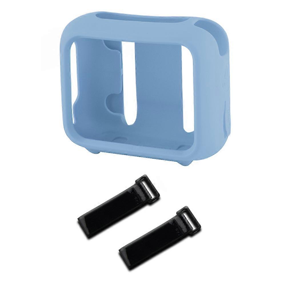 Silicone Case Portable Speaker Case with Speaker Mount Strap Carrying Case Shockproof Speaker Cover for JBL Go 4 BT Speaker