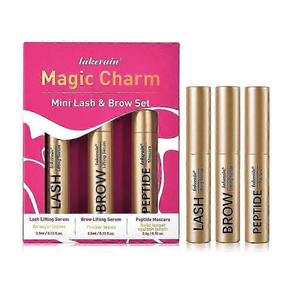 Mini Lash & Brow Set, Lash Lifting Serum, Brow Lifting Serum, Peptide Mascara, Enhance Your Lashes and Brows