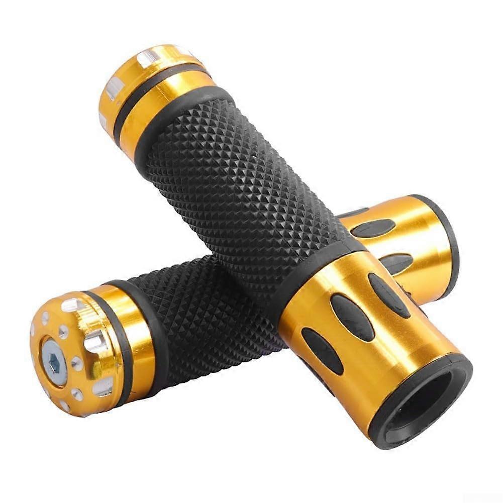 Aluminium Alloy And Rubber Handlebar Grips For 1S Pro Pro2 MI3 Electric Scooters Non Slip Gold Replacement