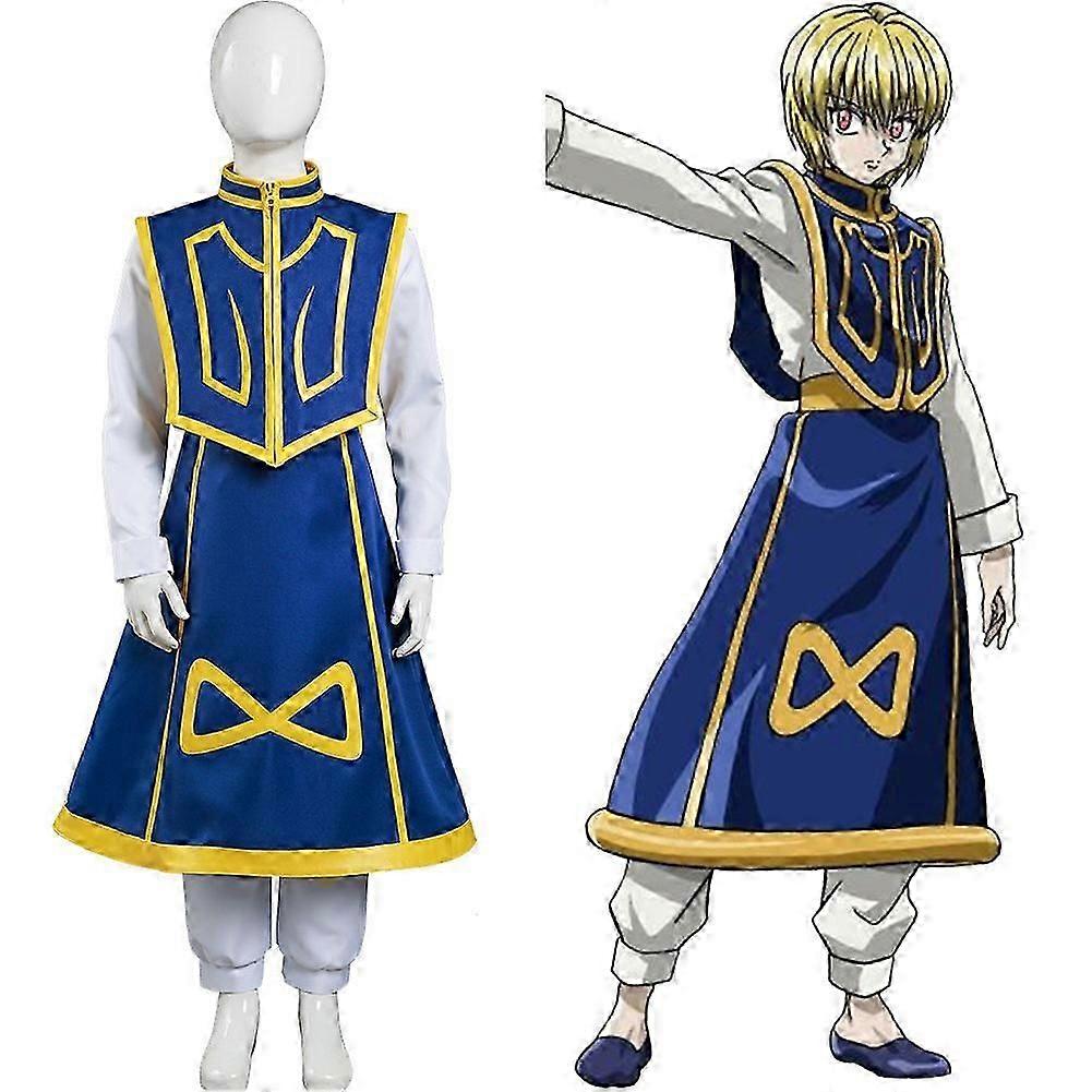 ハンター×ハンタークラピカ コスプレ衣装 男パンツ ケープ衣装 ハロウィンカーニバルスーツ