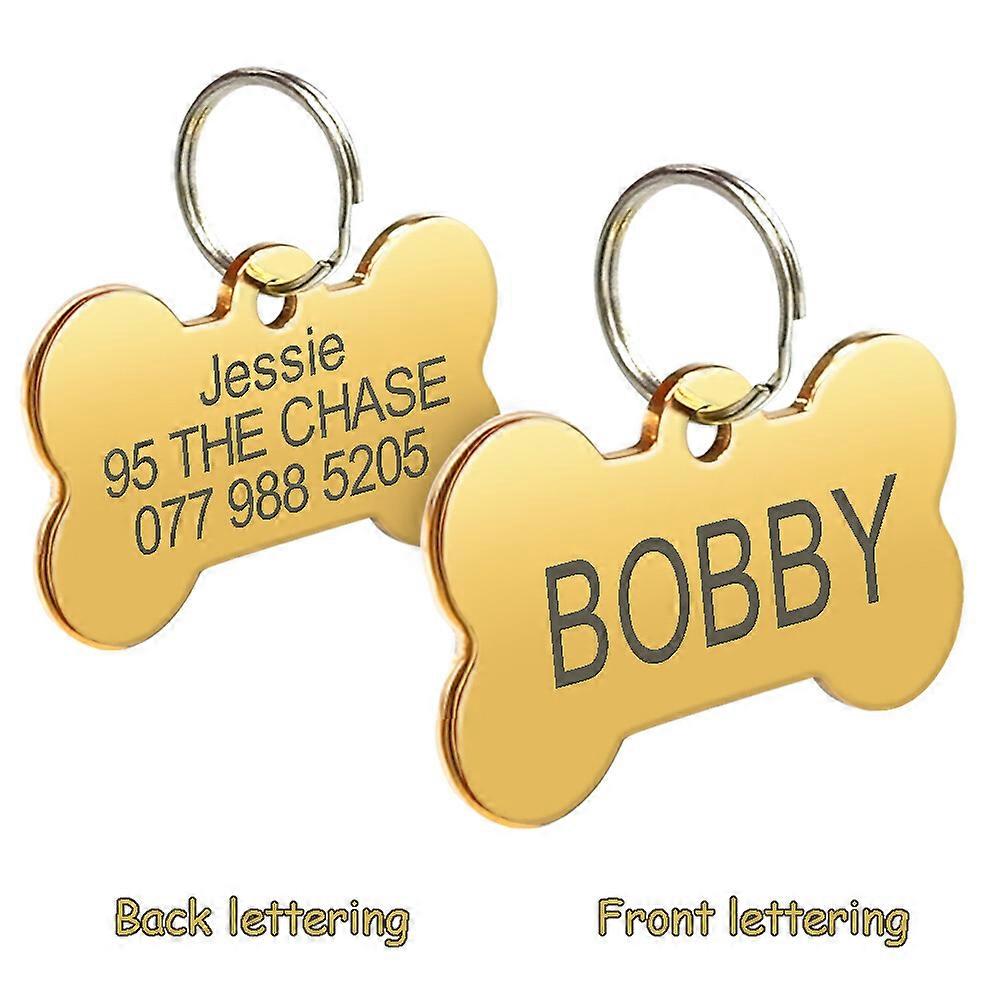 Plain Padded Leather Dog Collar w/ Metal Buckle Adjustable for Small Large Dogs