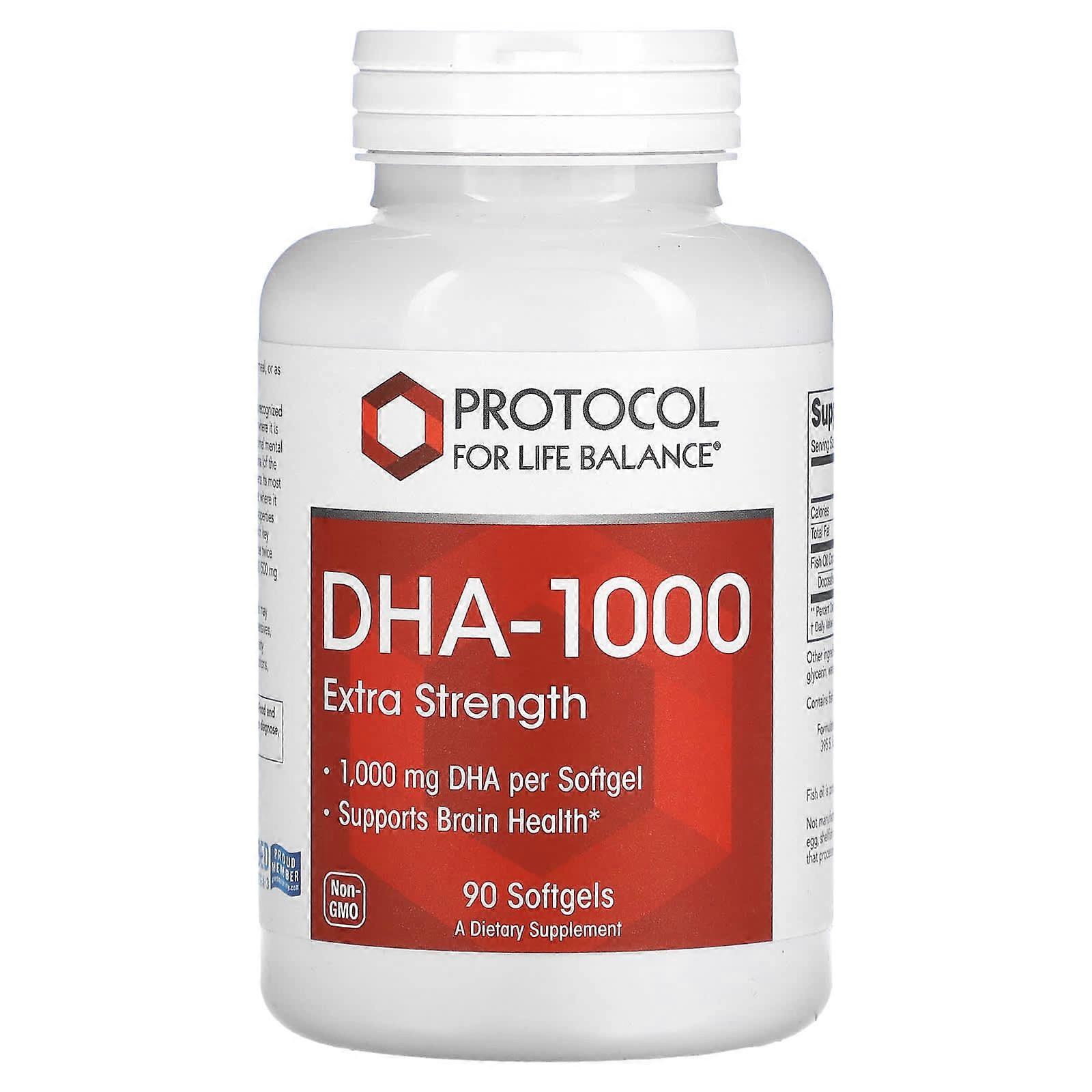 DHA-100, Extra Strength, 1,000 mg, 90 Softgels