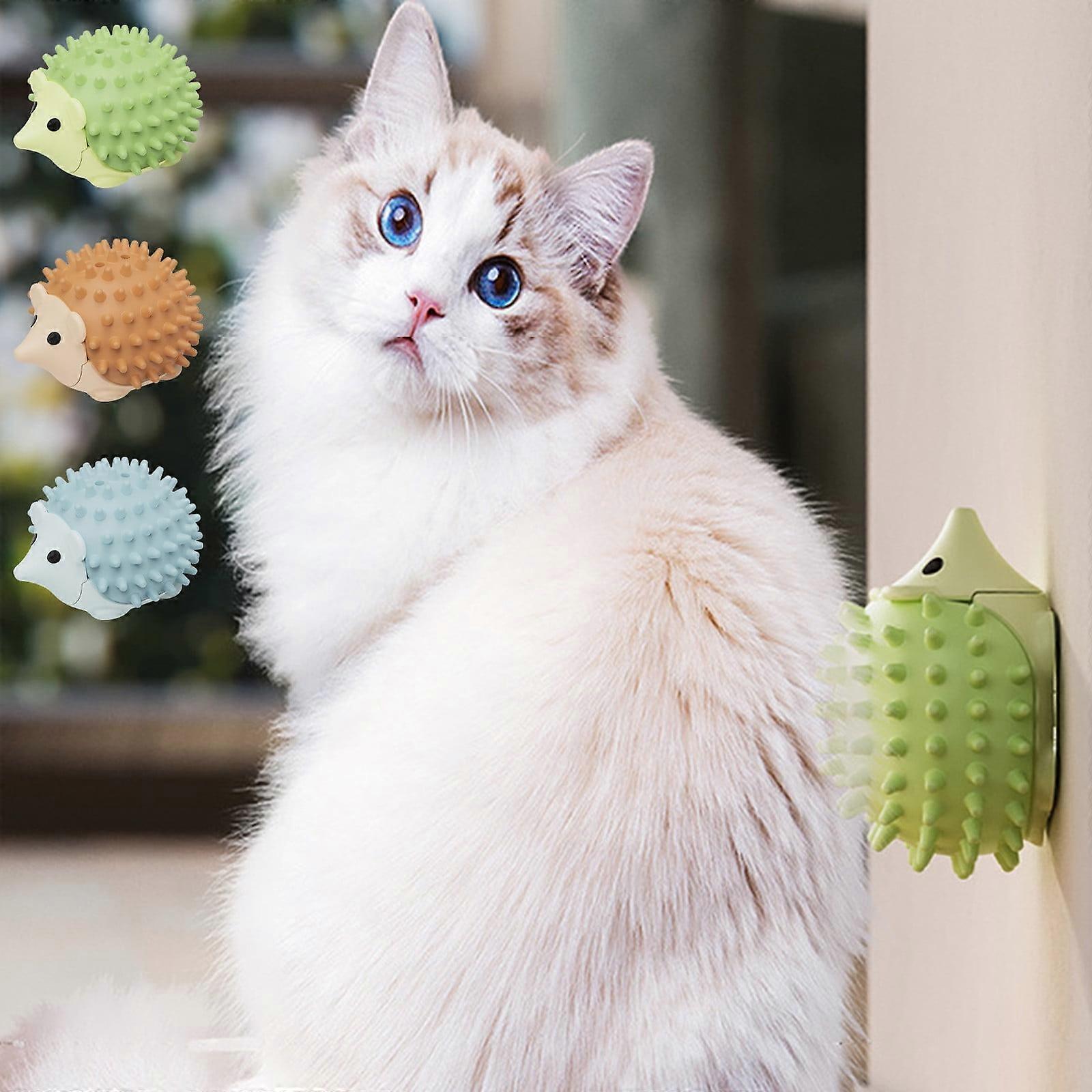 Jacenvly Catnip Ball Toy for Cats - Licking & Itch Relief, Self-Entertainment with Small Holes to Release Scent, Travel Essential, Compatible with