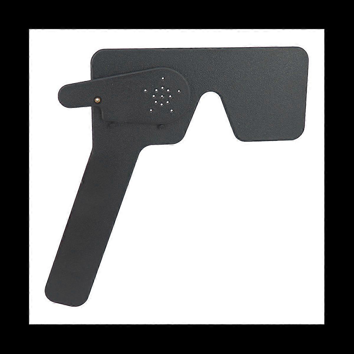 Lorgnette 17 Pinhole Black Plastic Vision Test Eye Occluder