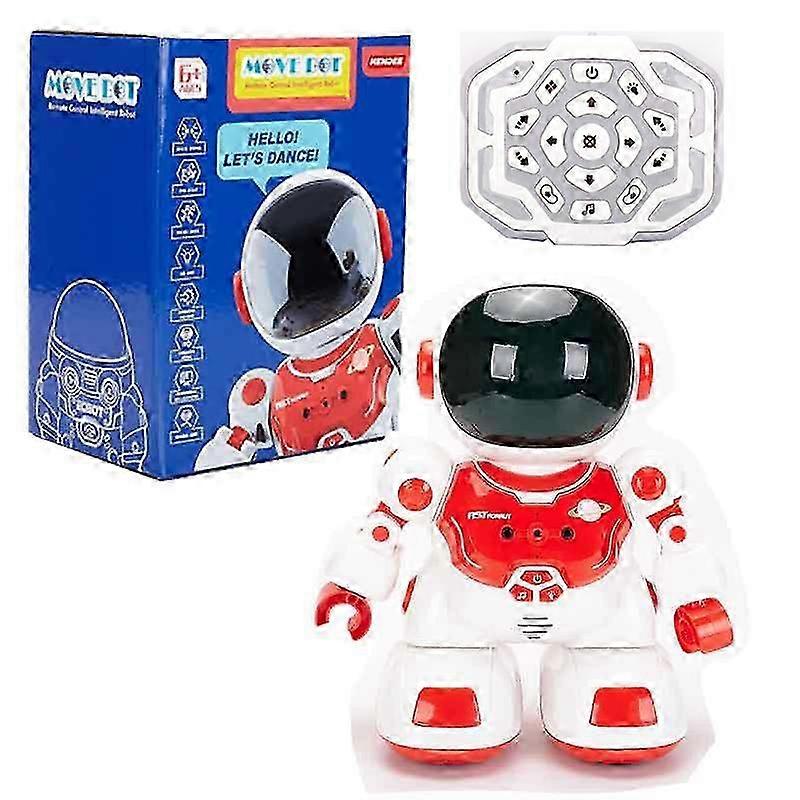Astronaut Remote Control Intelligent Robot Interactive Battle Dance Music Children Can Remote Control Toy Robot Toy Gift 25-26s