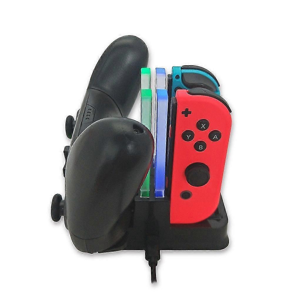 ジョイコン任天堂のスイッチコントローラの充電器充電ドック任天堂スイッチドッキングステーションのためのコントロール