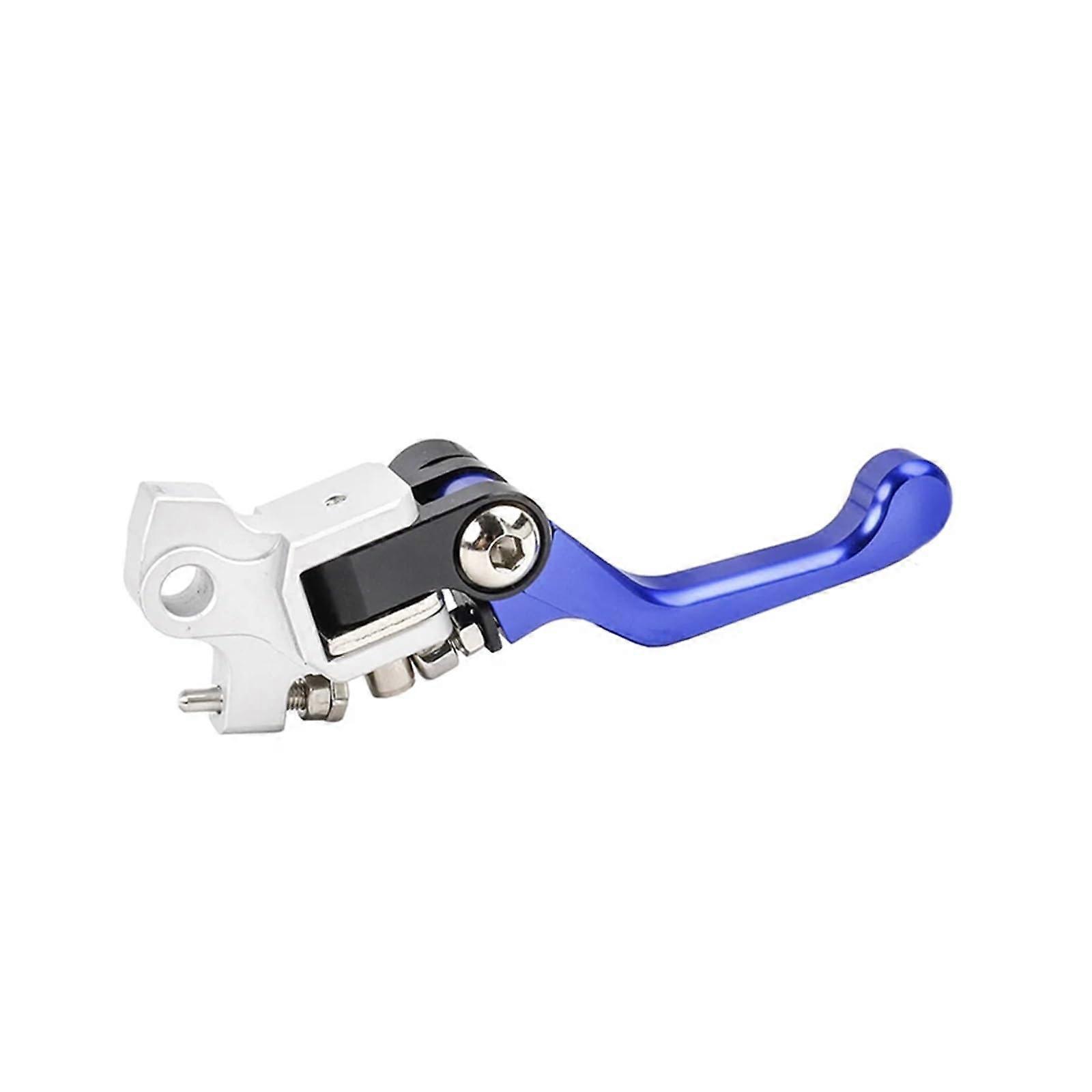CNC Motorcycle Clutch Drum Brake Lever Blue Alloy Clutch Handle Replacement For Multiple Models