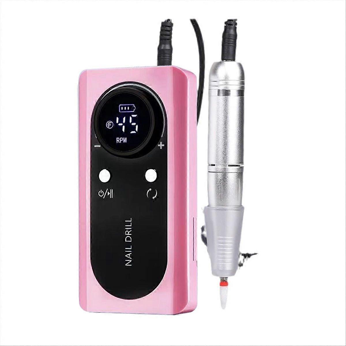 Low Noise Nail Sander Polish Machine Pink