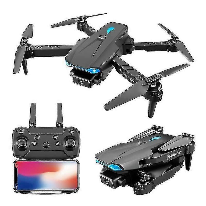 Foldable S89 Drones (4K HD Dual Lens - Smart hover - 360  Rollover)
