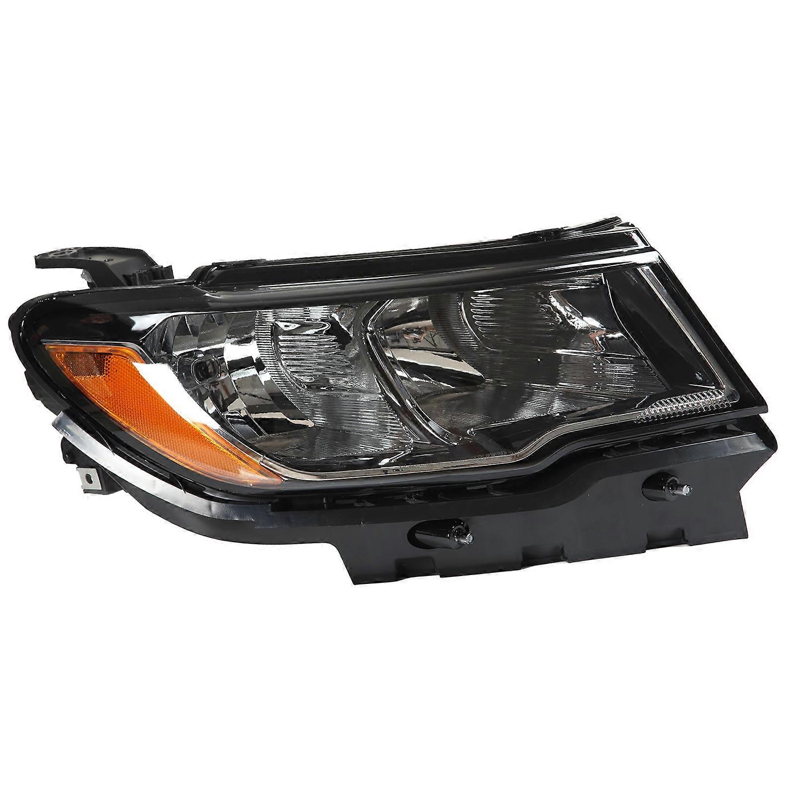 Car Headlight Sealed Weatherproof Front Side Driving Headlamp Replacement For Jeep Compass HALOGEN TYPE 2017 to 2021 Right 55112706AE 