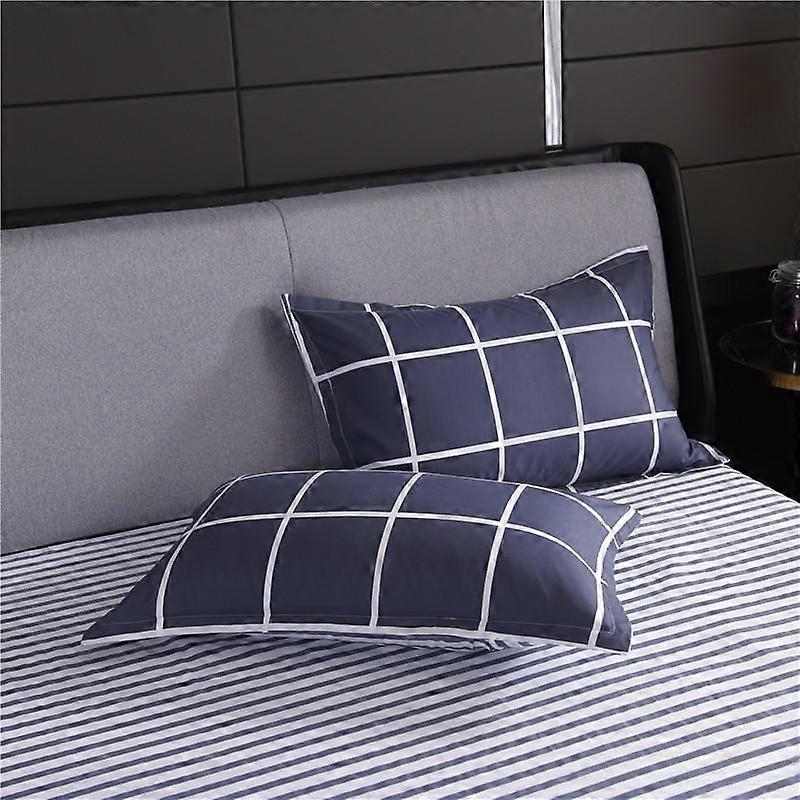 Thiened Flannel Pillowcase Pair for Single Person Dormi Network Famous Pillow Cover 48x74cm Simple Core Case