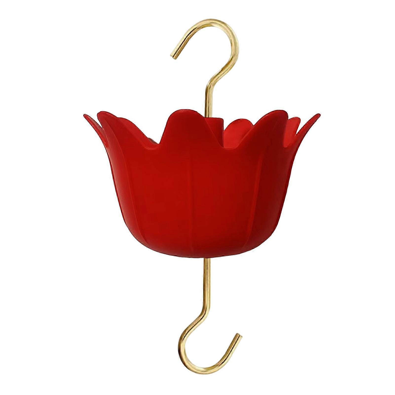 Visible Water Level Bird Feeder Hook - Ant-Proof Plastic Upside Down Umbrella Shape for Daily Use