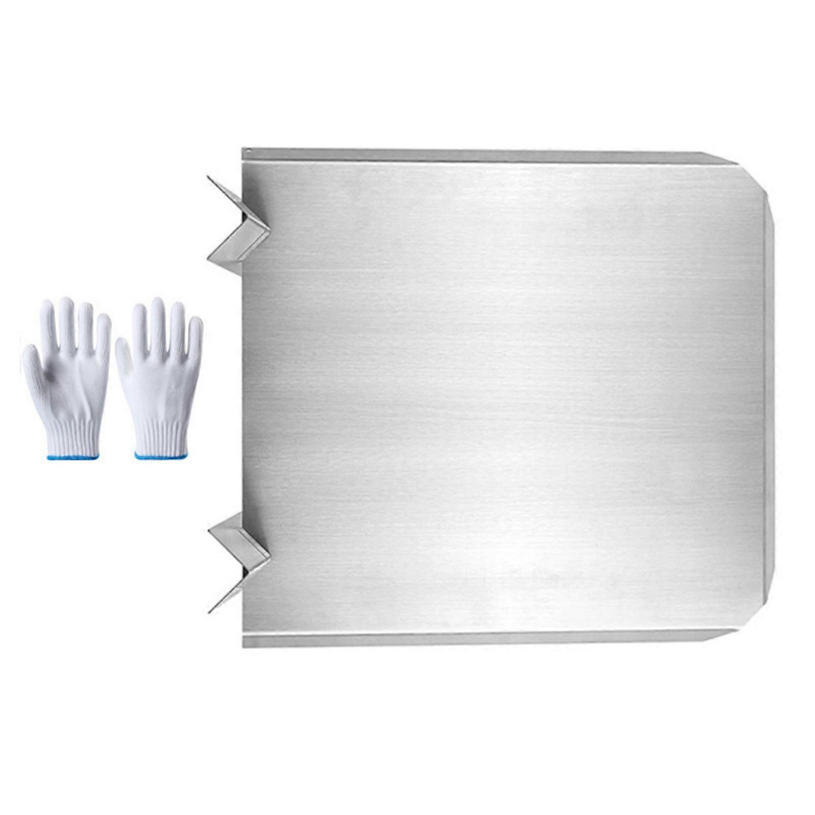 Firepit Insulation Barrier Modifiable Meditative Back Panel Constructed Of Thick Rustless To Stop Wall Damage And Improve Heating Efficiency