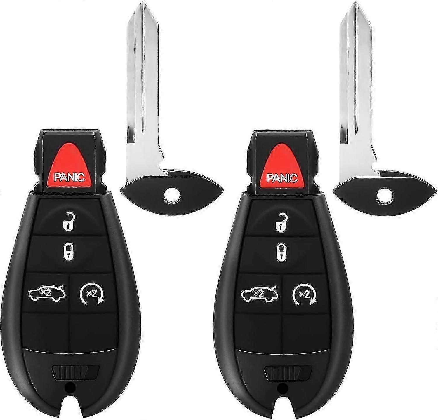 2 Key Fob Replacements Keyless Entry Remote for 2008 2009 2010 2011 2012 2013