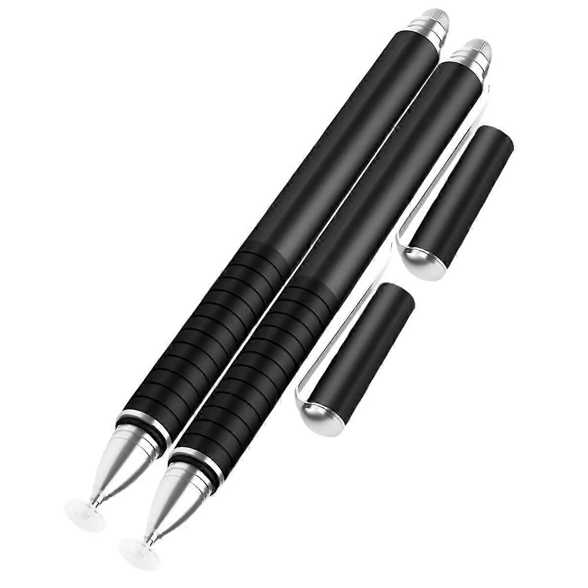 2 in 1 High Accuracy Capacitive Screen Pens with Replaceable Tips