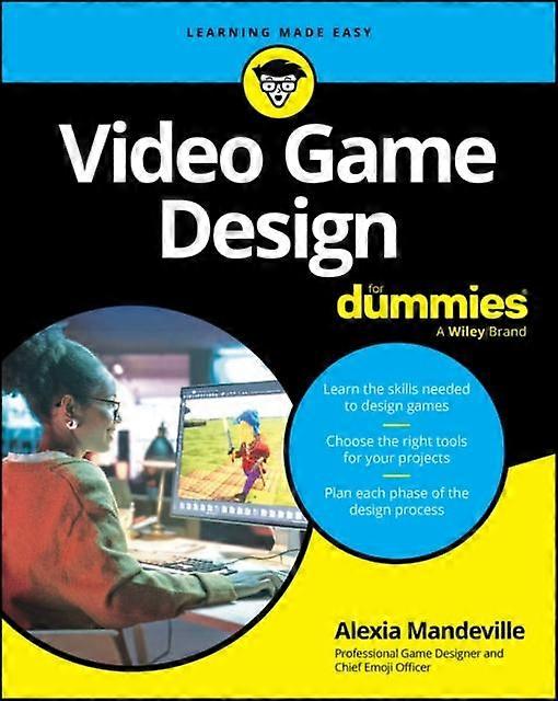 Video Game Design For Dummies by Alexia Mandeville Paperback