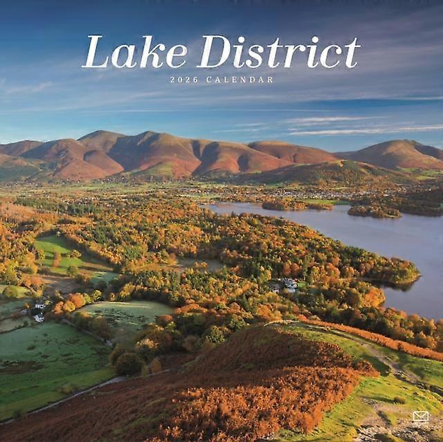 Lake District Square väggkalender 2026 kalenderbok