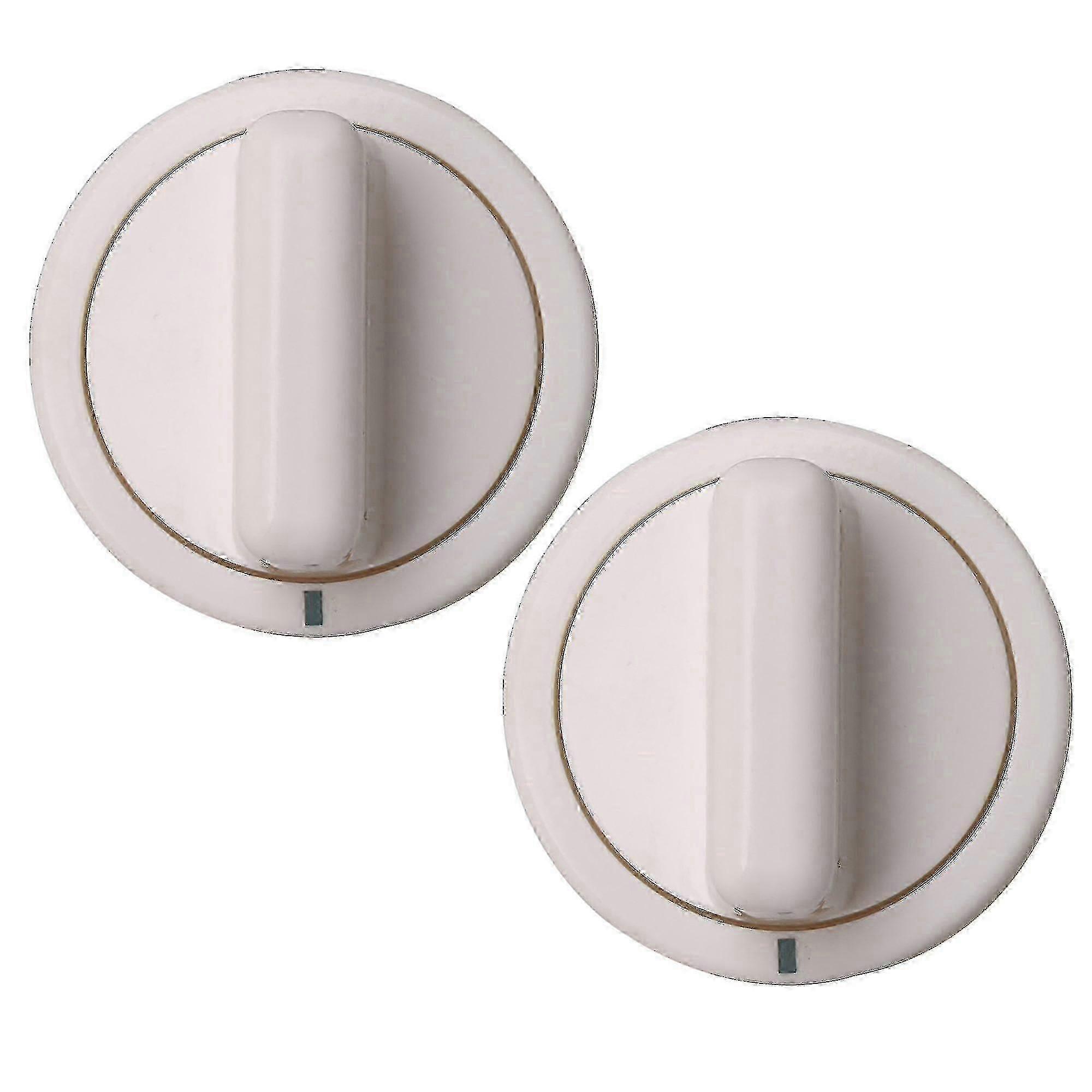 2 Pieces Dryer Timer Control Knob for Washing Machines, Compatible with Various Brands, Replacement Timer Knob