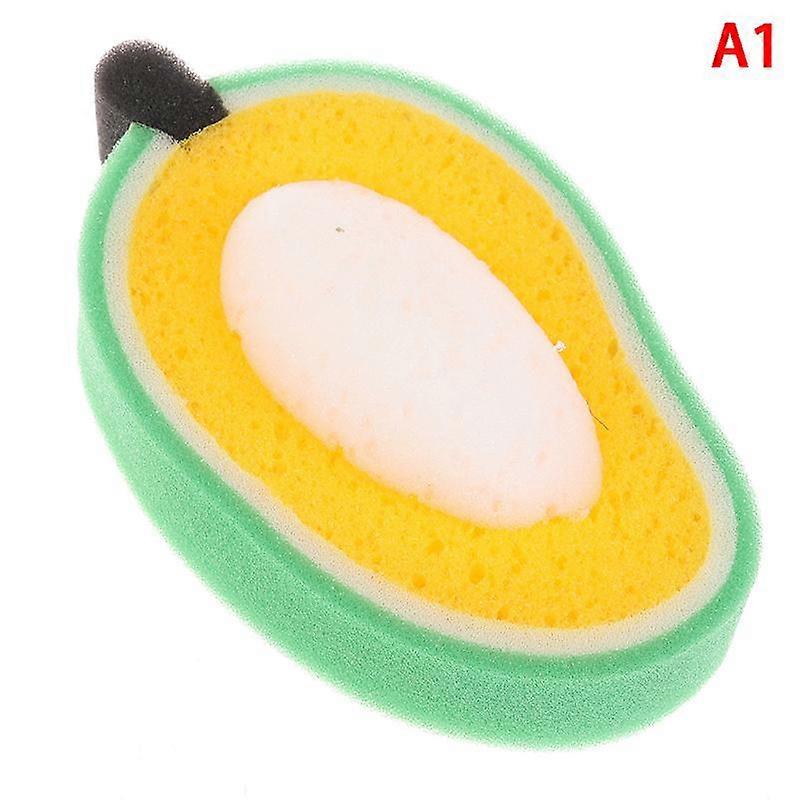 Bath Sponge Fruit Shaped Cute Body Cleaning Sponge Cartoon Bath Sponge Bath