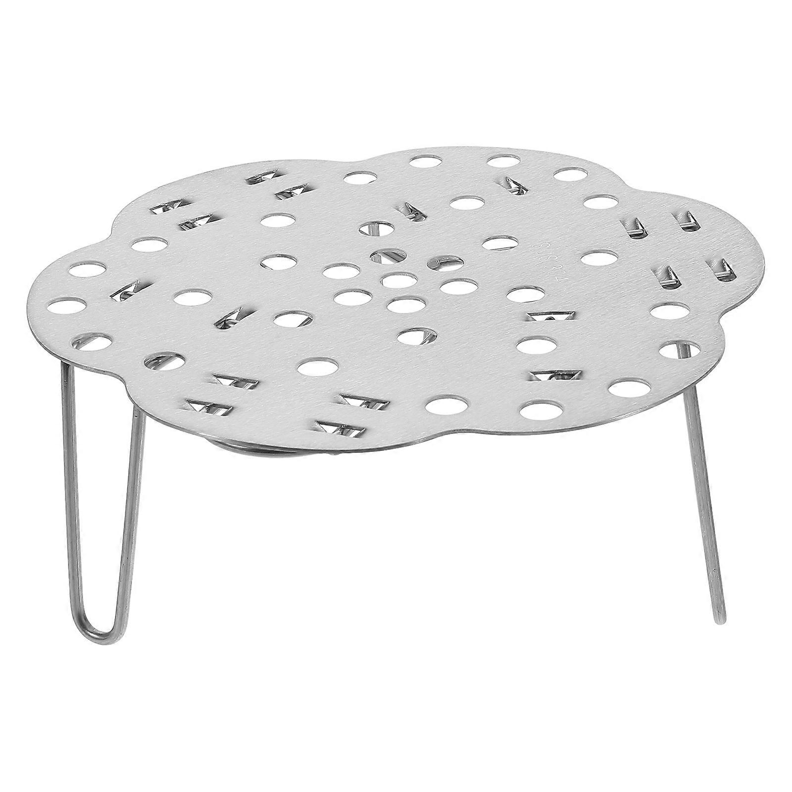 Stainless Steel Folding Steam Rack for Pot Versatile Steaming Rack Insert