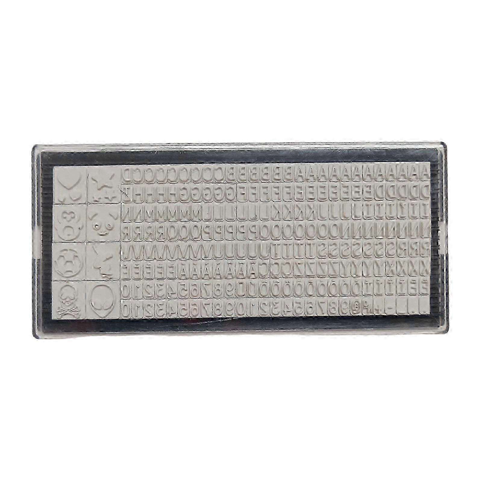 DIY Alphabet Number Stamp Changeable for DIY Scrapbooking Office Message z