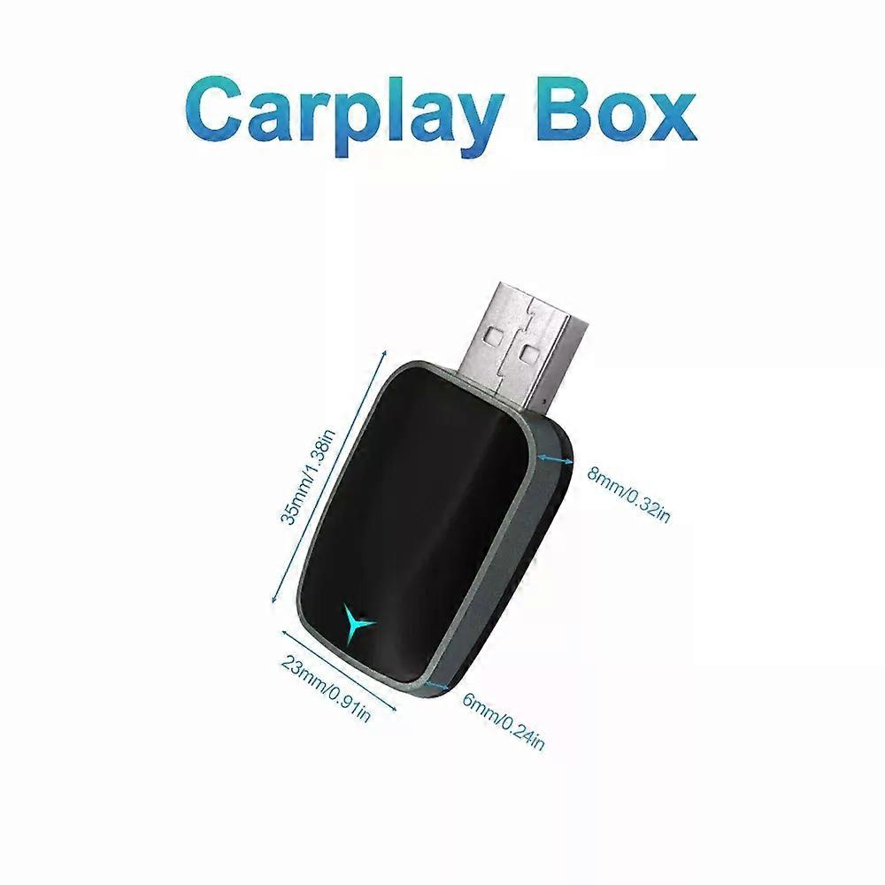 2025 NEW 2 In 1 Wireless Carplay AI Box Android Auto Plug And Play Applicable To Convert Original Car Wired Carplay To Wireless