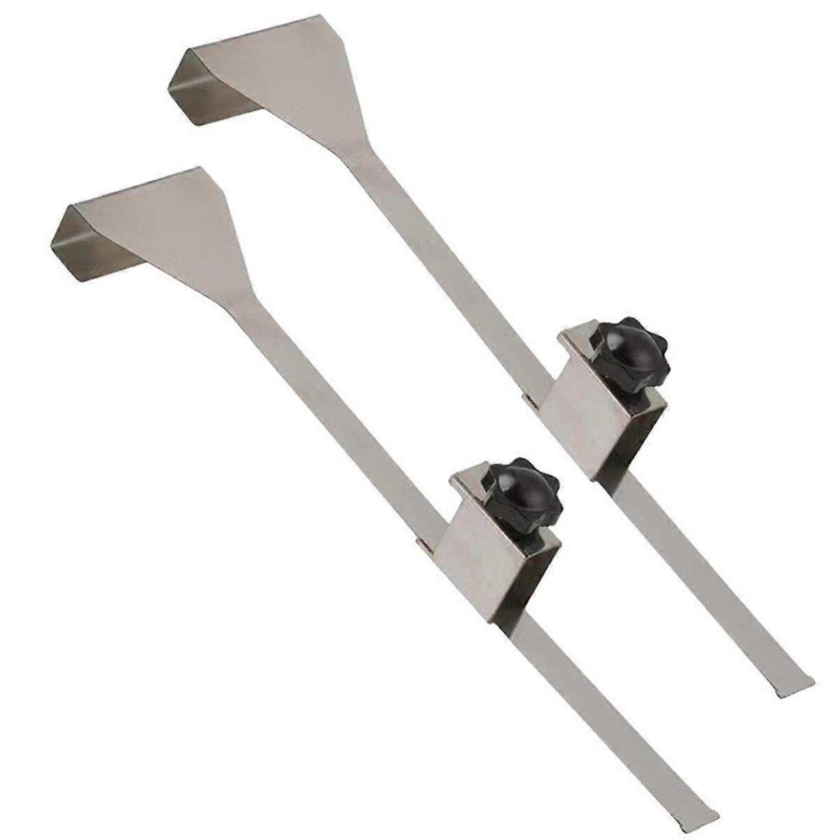 Adjustable Fixed Clamp for Drawer Panels Installation Embedded Handle Front Mounting Clip