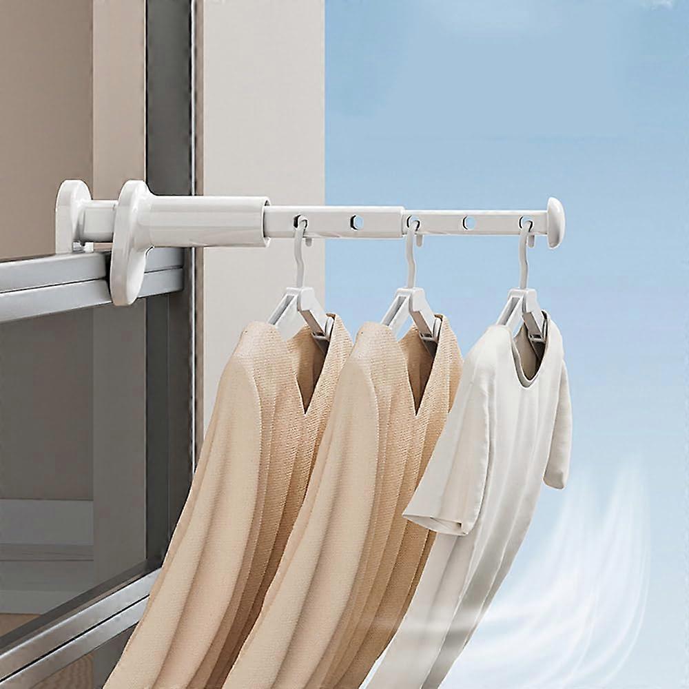 Portable Clothes Drying Rack with Extendable Hanging Arms for Travel, RV, Dorm, Apartment, Hotel Laundry