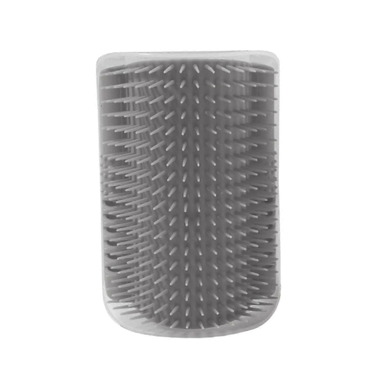 Softer Self Groomer With Catnip Wall Corner Massage Comb Scratcher Grooming Brush Tool For Long Short FurKitten Cats Dogs