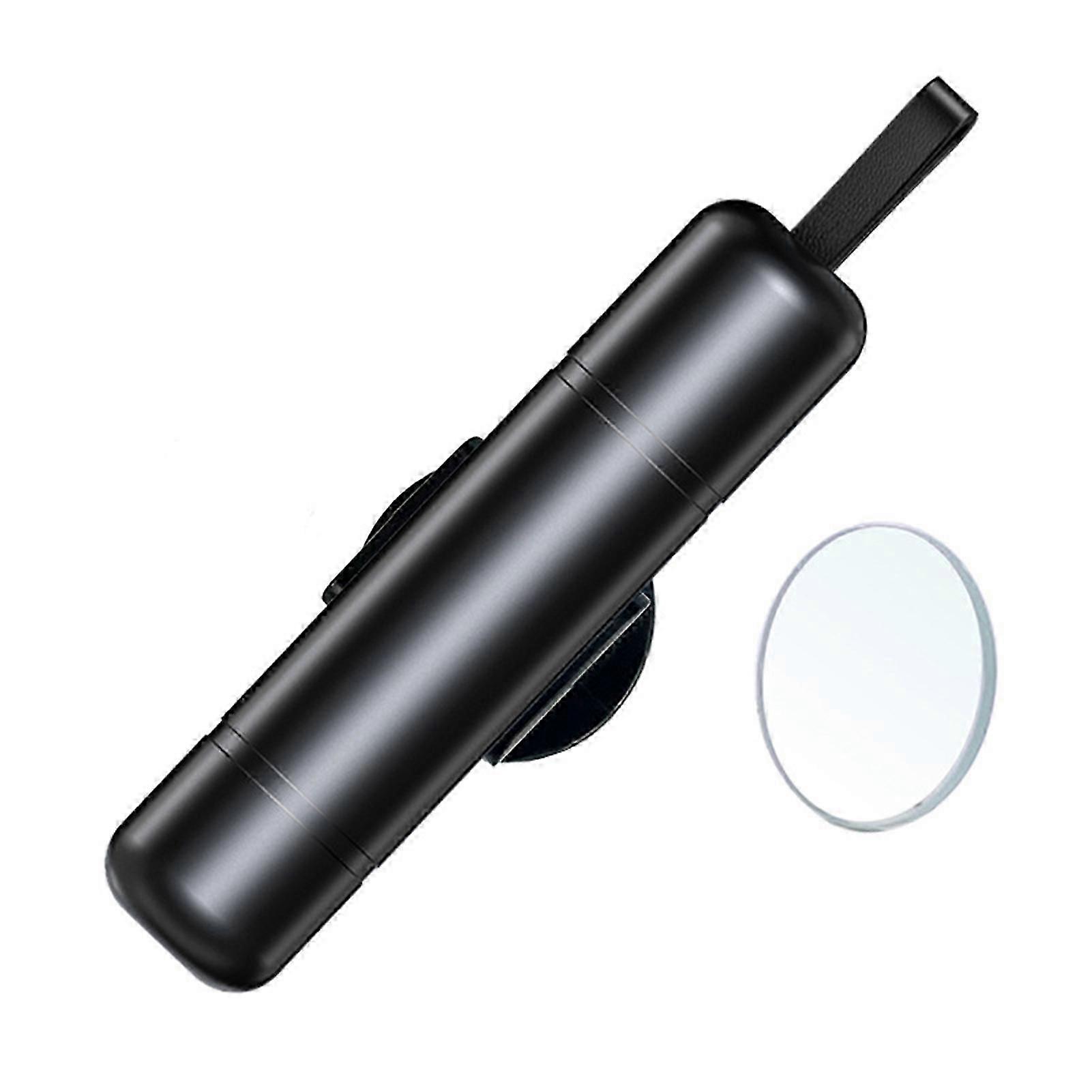 Bilruteknuser, 2-i-1 bilknuser vindusglassknuser sikkerhetsbeltekutter nødverktøy for bil 2 deler (blå rød)