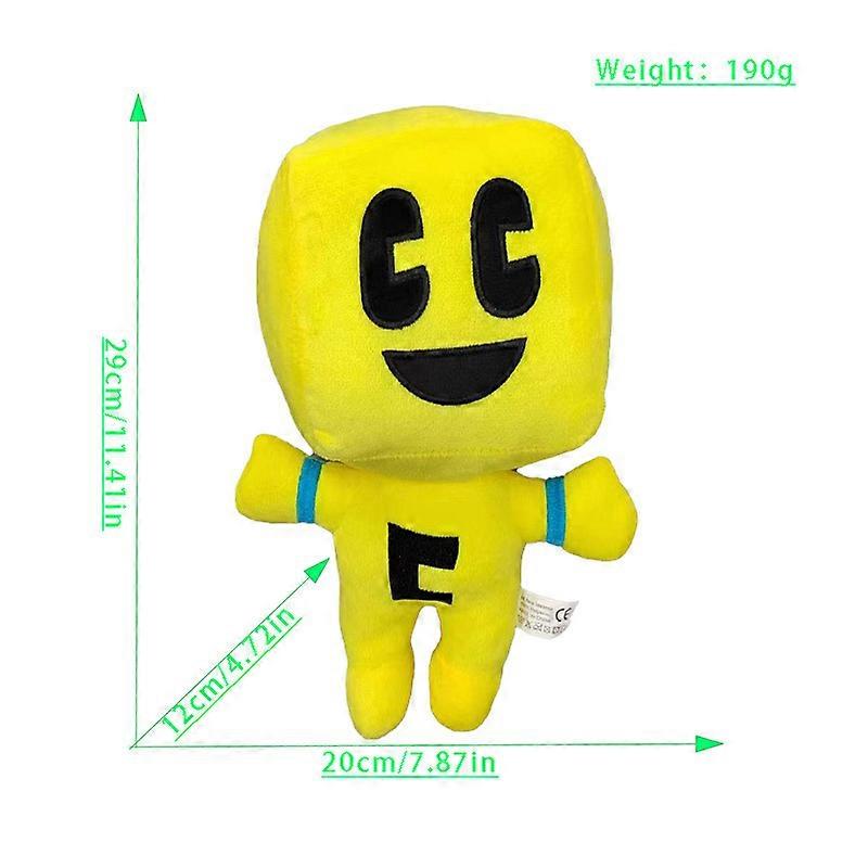 Cube plush toys, crafteeplush game peripherals, master dolls