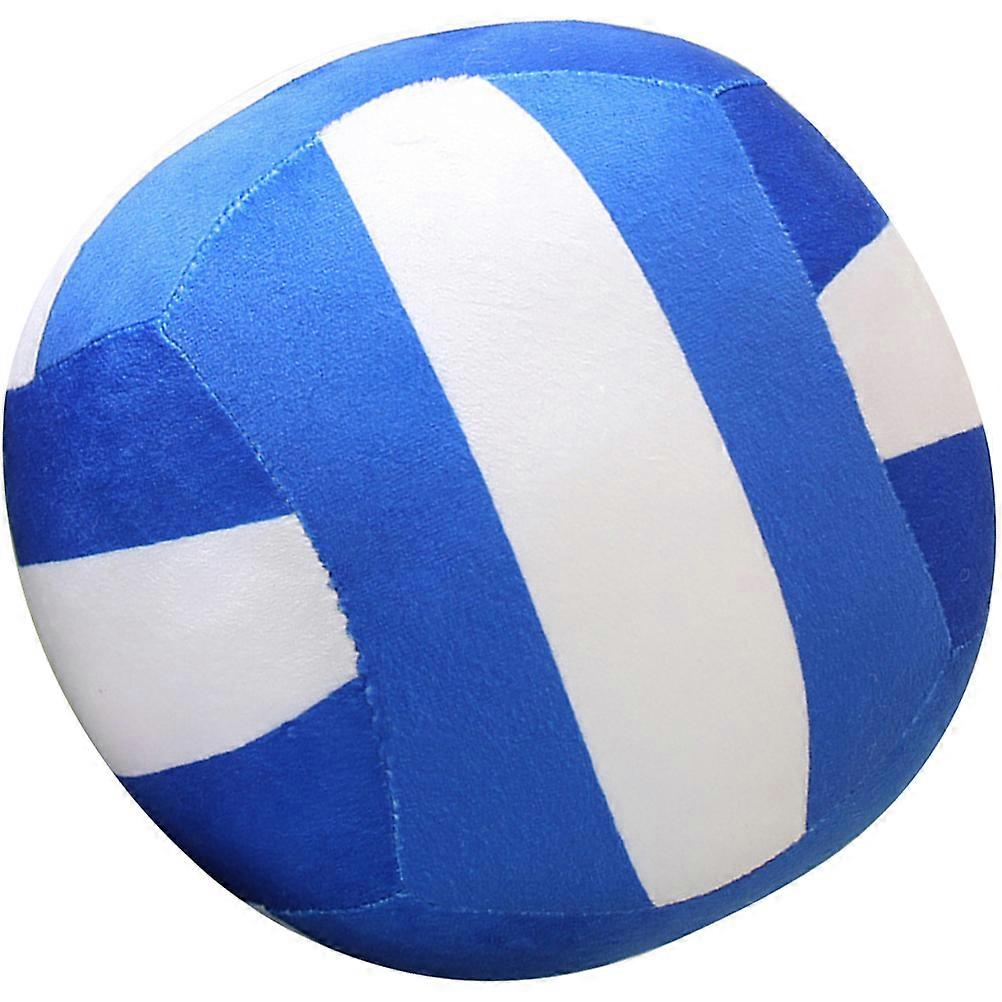 Cute Volleyball Plush Design Toy For Indoor Use Pillow Comfortable To Touch 15cm Diameter 1Pack