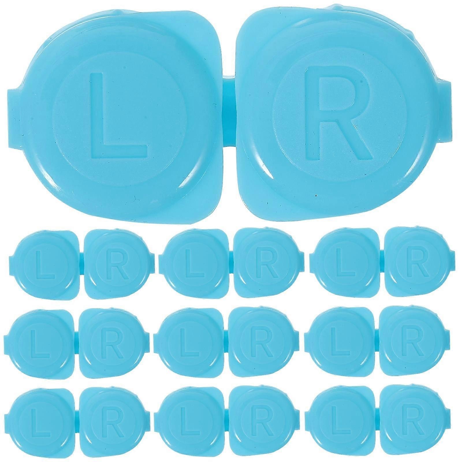 Lens Case for Holding 10Pcs Blue Holder Storage Box