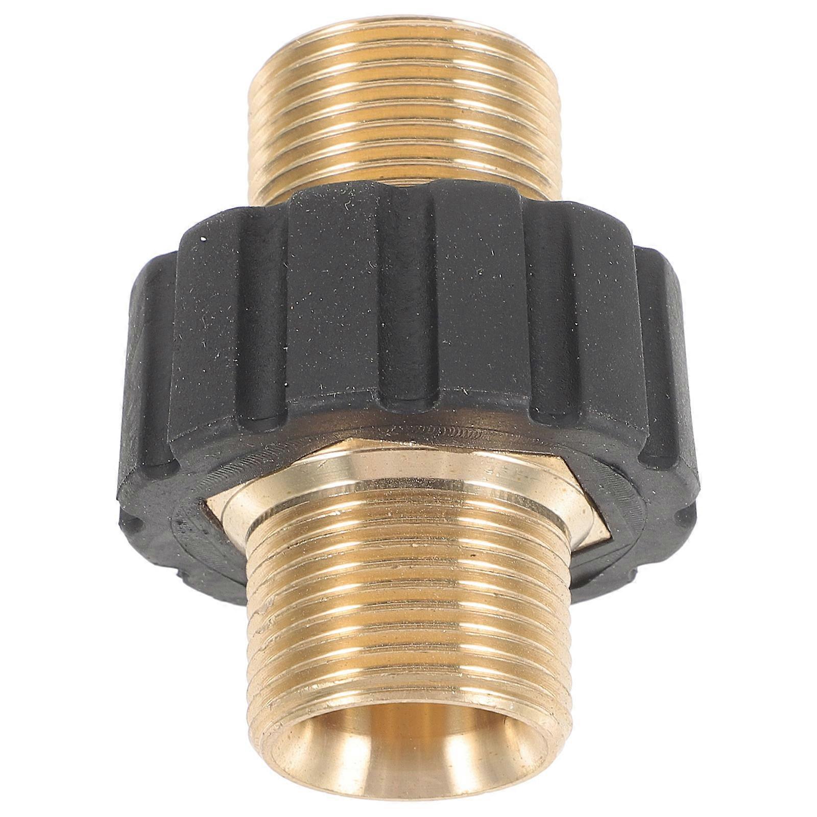 High Pressure Washer Adapter Hose Sprayer Adapter Compatible with M22 Thread