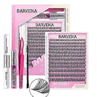 2025 Wispy Lash Clusters Kit Natura Wimpernbüschel-Set 8-18mm Wimpernbüschel