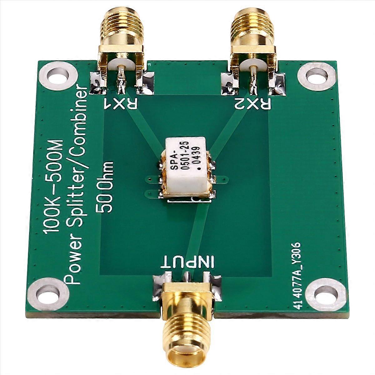 50 Ohm 100K-500MHz Power Divider Combiner/Splitter (Without Shell)