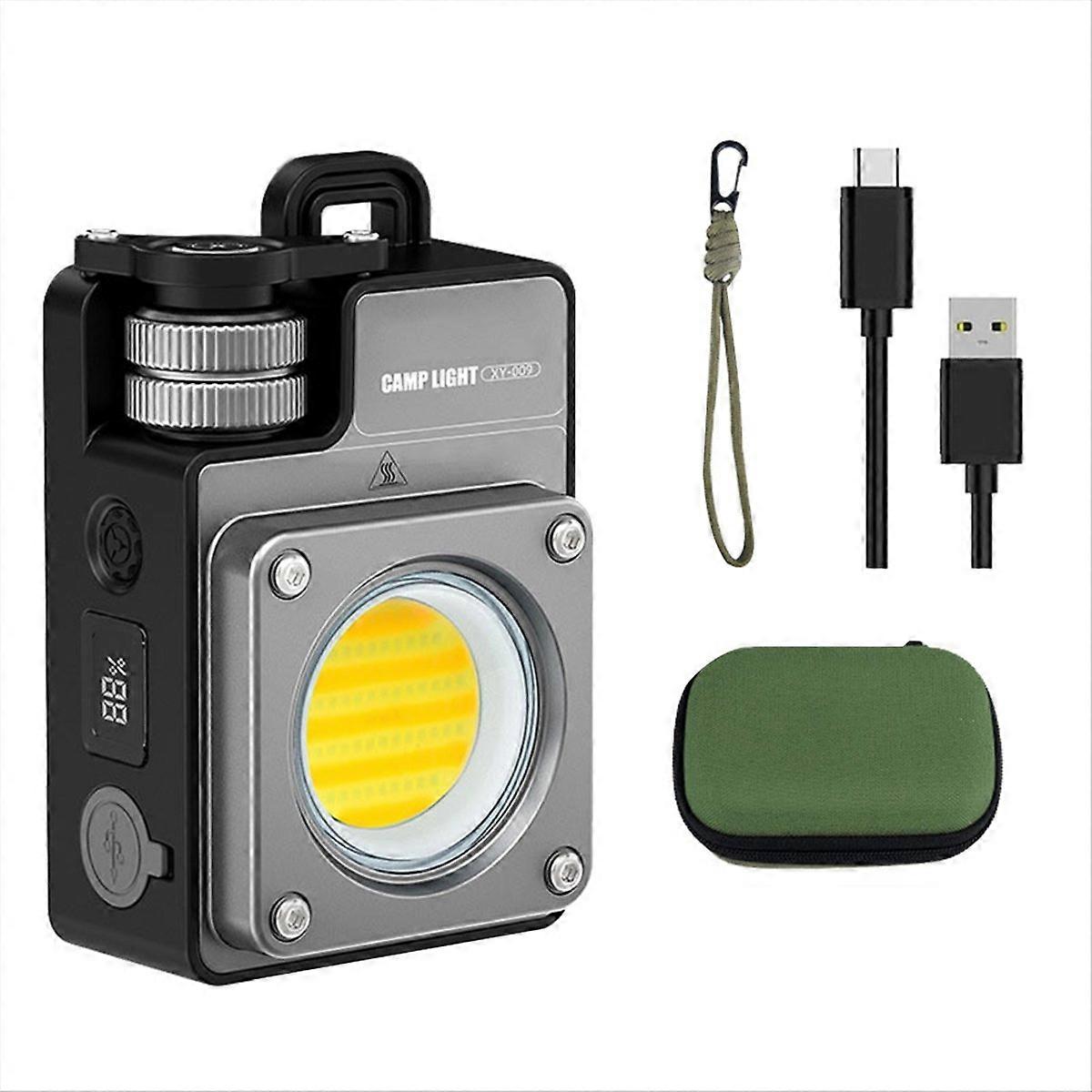 Ultra Bright 3500LM Mini Camping Light USB-C Silver