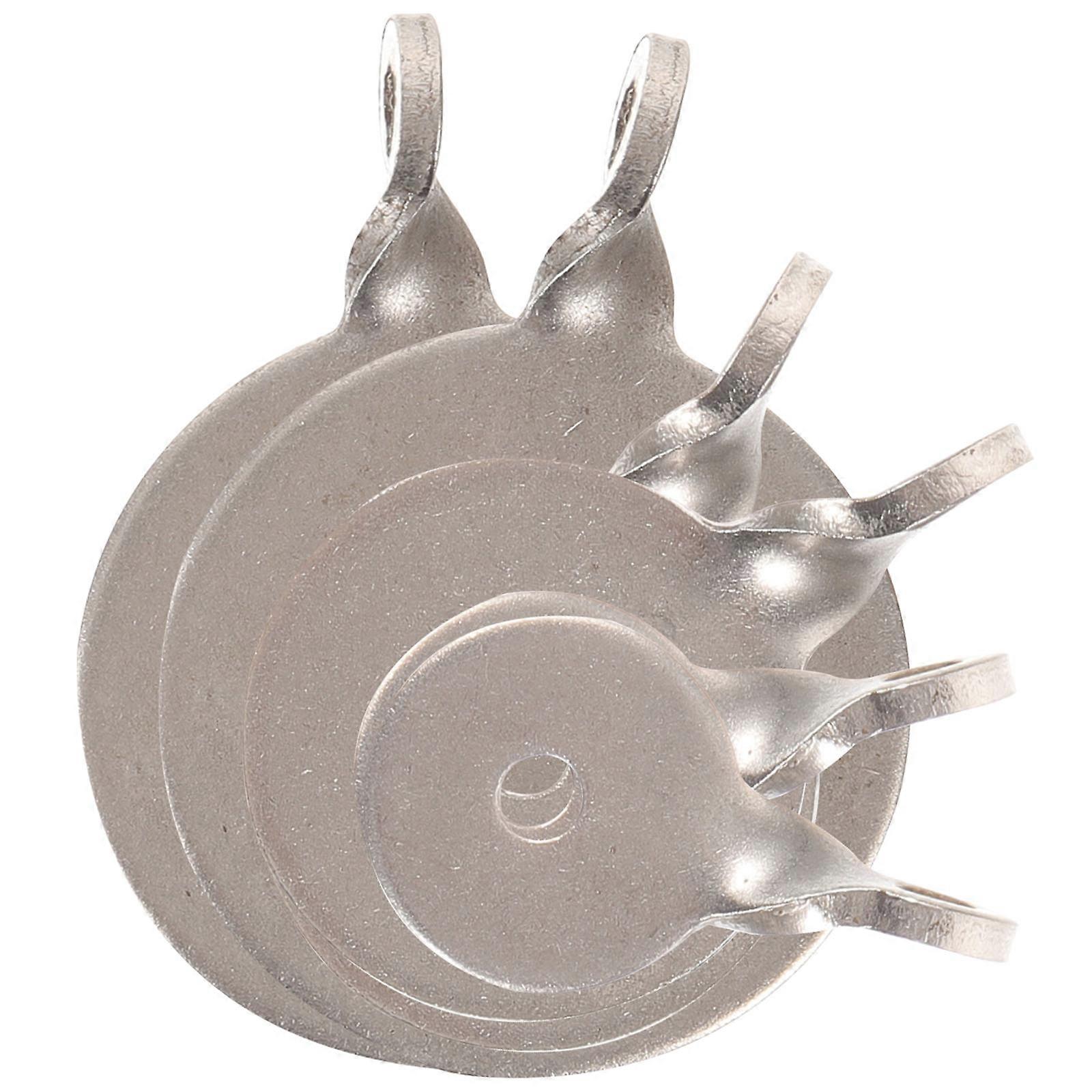 6pcs Stainless Steel Targets for Archery Practice