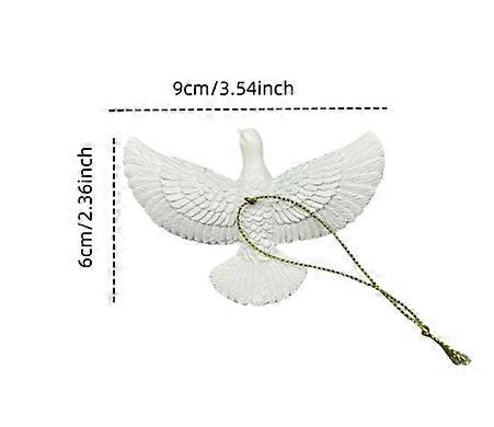 Julepynt i harpiks, sæt med to stk. 6*9 cm