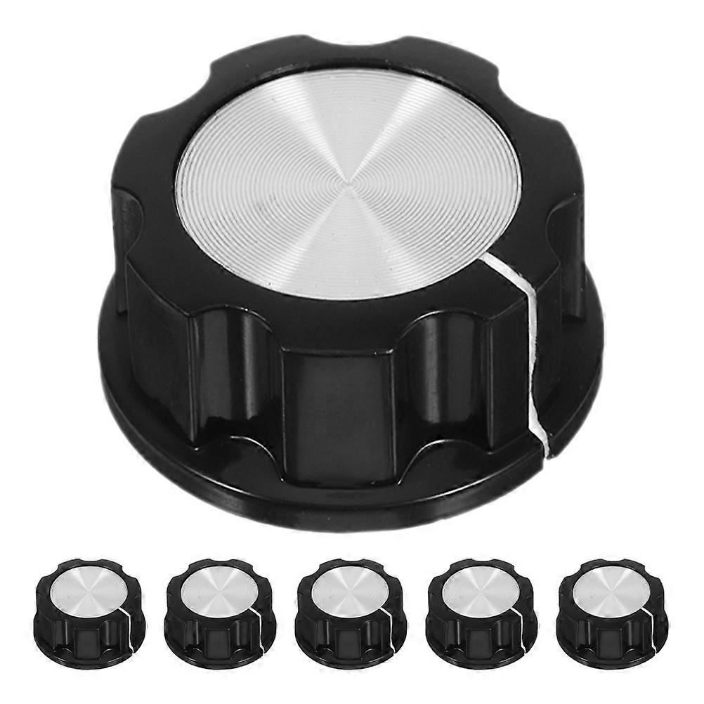 6Pcs Air Fryer Timer Control Knobs Replacement for Cooker Black ABS