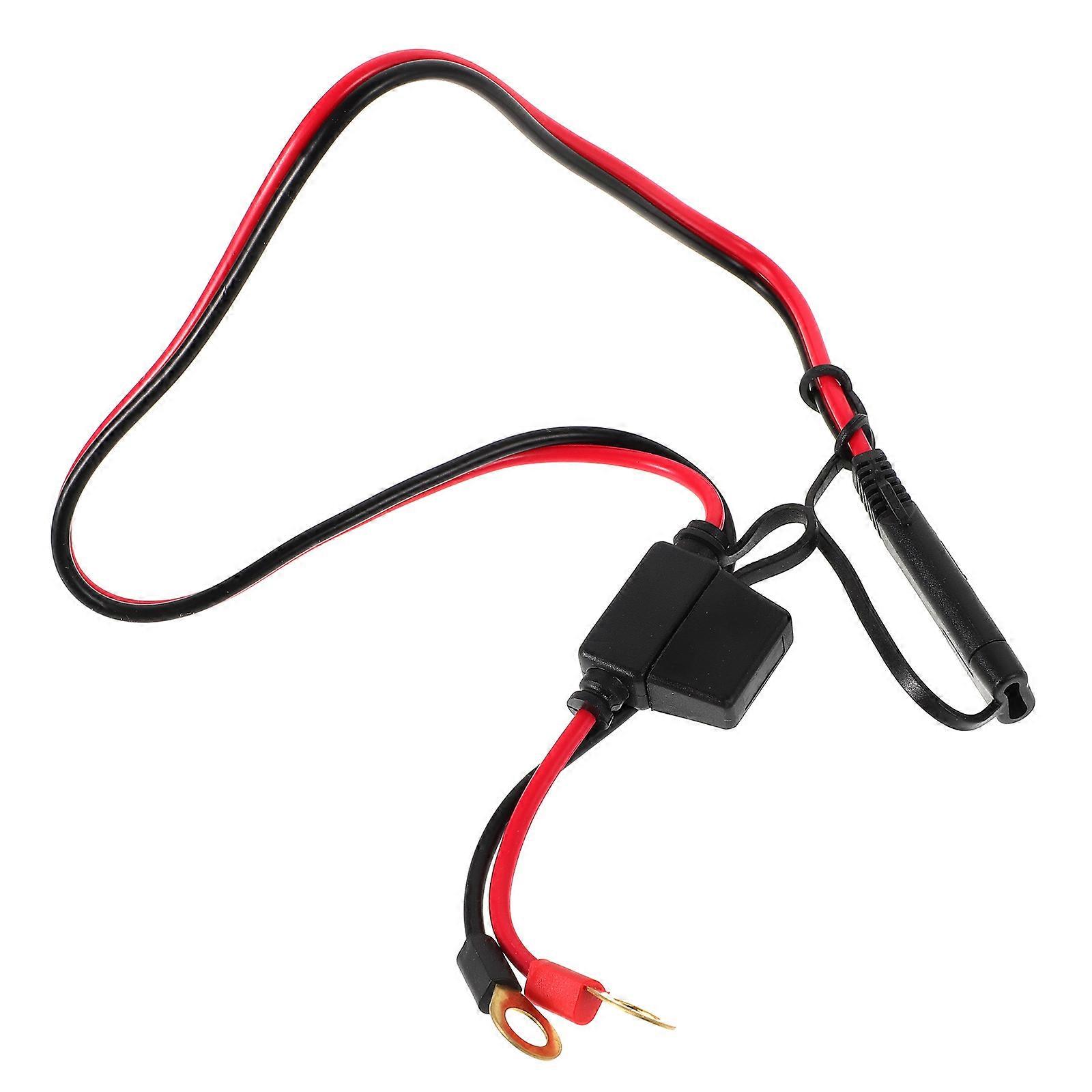 Sae Battery Charger Extension Cable for Motorcycle with Quick Disconnect Plastic