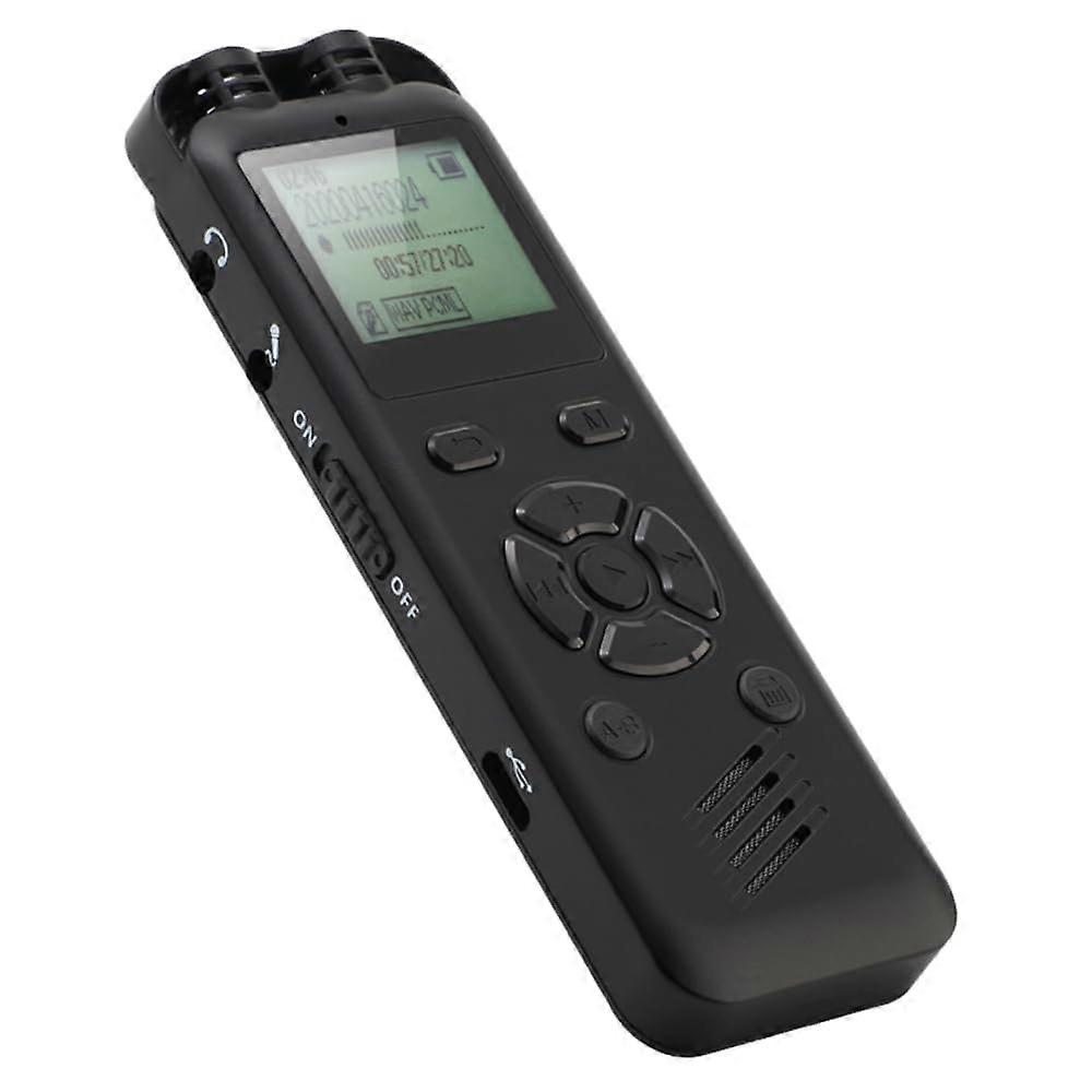 32GB Digital Voice Recorder Voice Activated with Noise Reduction, 572hrs Recording, MP3 Playback, USB2, Password Support for Lectures and Meetings
